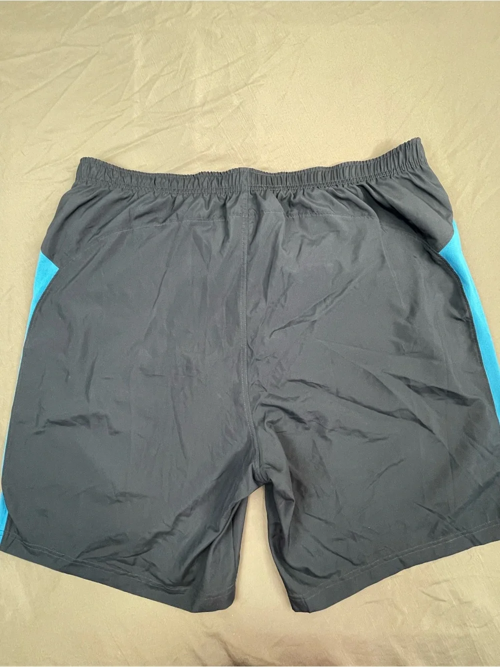North Face Shorts‎ Mens XL Swim Trunks Blue Belted Pocket Mesh Lined